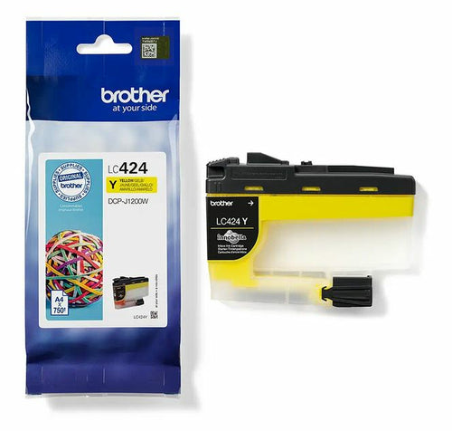 Brother LC-424Y ink cartridge 1 pc(s) Original Yellow Brother LC-424Y ink cartridge 1 pc(s) Original Yellow